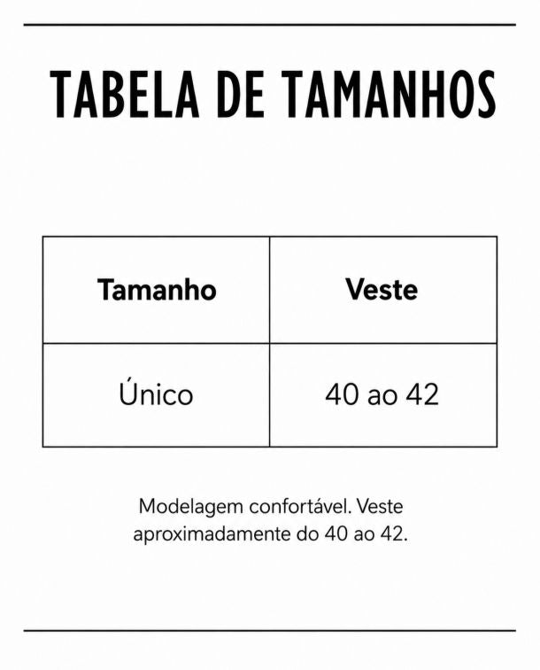 Macaquinho GGt amarração na gola sem cinto
